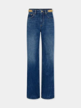 jean baggy en denim dlav fonc 1 330x439 - Jean baggy en denim d&eacute;lav&eacute; fonc&eacute;