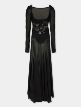 robe longue en jersey 2 2 330x439 - Robe longue en jersey