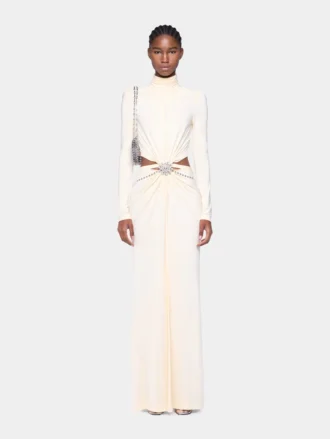 robe longue en jersey crme 1 330x439 - Robe longue en jersey cr&egrave;me
