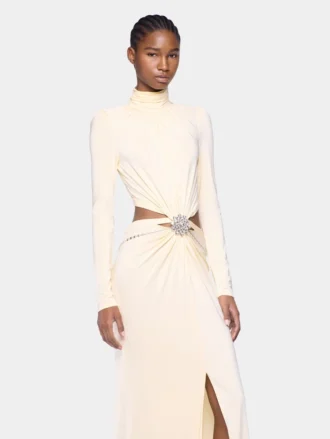 robe longue en jersey crme 2 330x439 - Robe longue en jersey cr&egrave;me